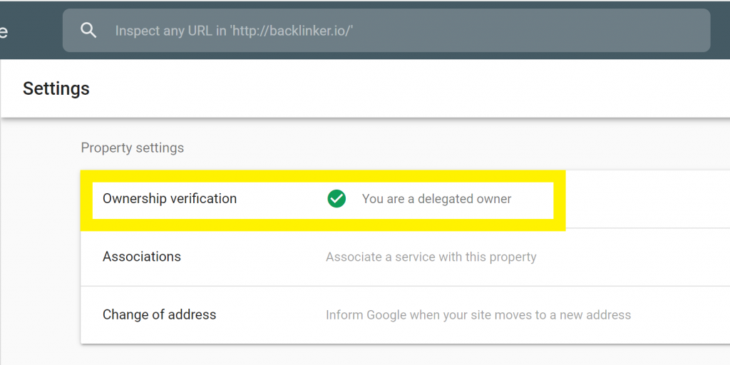 verified-owner-google-search-console-for-backlinker